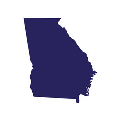 Georgia State Map Vector Image
