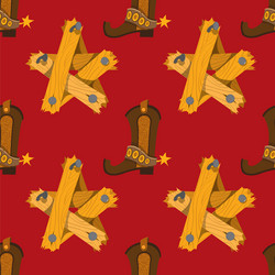 Seamless pattern for design surface with wooden vector