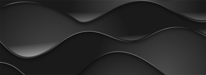 3d simple abstract dynamic black with gradient vector image