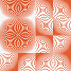 Linear abstract pattern design vector