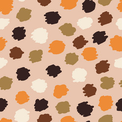 Colorful Abstract Blobs Pattern vector image