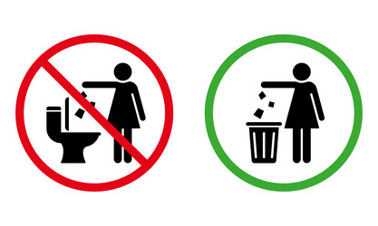 Dont Throw Rubbish Sign Vector Images (over 130)