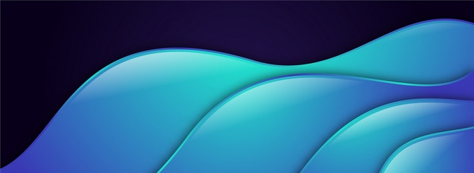 3d simple abstract dynamic blue with gradient vector