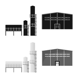 Isolated object production and structure icon vector