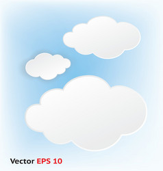 Chinese clouds Royalty Free Vector Image - VectorStock
