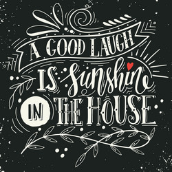 Vintage Lettering Quote Print Vector Image