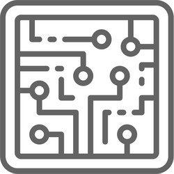 Cpu computer chip electronic circuit processor vector