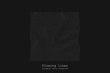 abstract line matrix pattern noise flow dynamic vector image