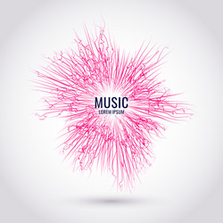abstract background with a colored dynamic vector image