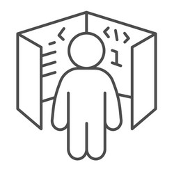 Ui ux designer cube with code references board vector