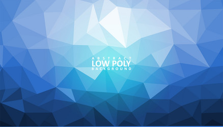 abstract low poly background with triangle shapes vector image