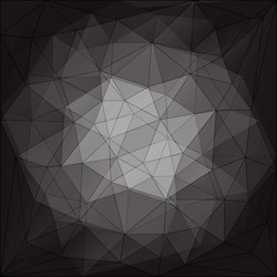 abstract triangle pattern in background design vector image
