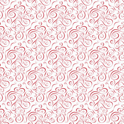 Seamless abstract background with red patterns vector