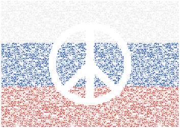 Abstract geometric circle dot pattern particle vector