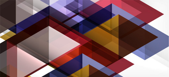 abstract triangle pattern colorful backdrop vector image