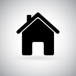 White home icon Royalty Free Vector Image - VectorStock