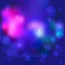 Colorful vibrant abstract bokeh background Vector Image