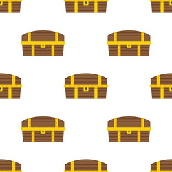 Wooden chest Royalty Free Vector Image - VectorStock