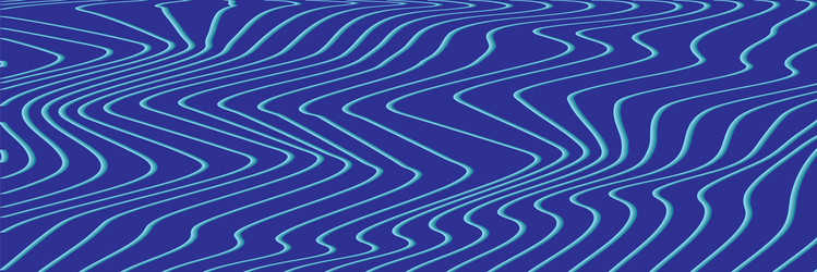 modern wavy curve abstract presentation background vector image
