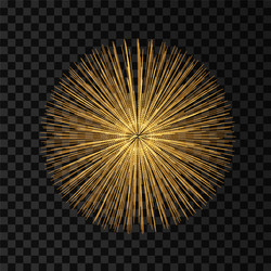 3d abstract sphere array with dynamic particles vector