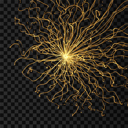 Abstract Particle Network vector image