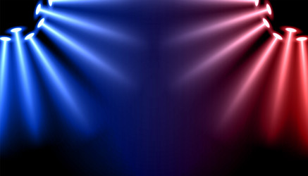 bright and glowing focus light effect background vector