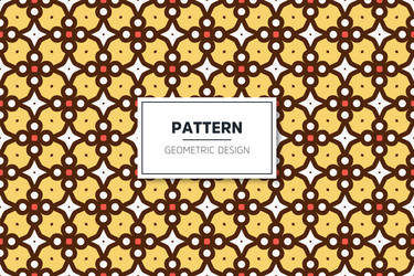 geometric seamless pattern with colorful simple vector image