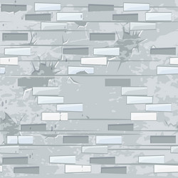Old white brick wall Royalty Free Vector Image