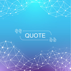Abstract Network Background vector image
