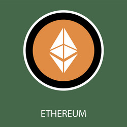 ethereum symbol icon eps file vector
