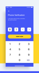 design of the mobile application ui ux gui from vector image