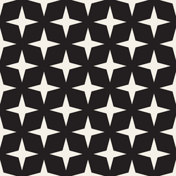 seamless pattern repeating geometric elements vector image