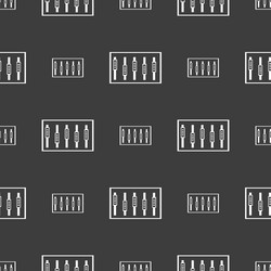 dj console mix handles and buttons level icons vector image