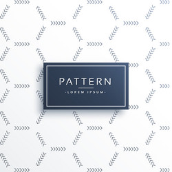 Minimal arrow pattern background vector