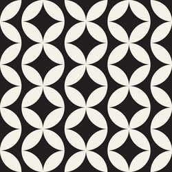 seamless pattern repeating geometric elements vector image