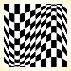 Checkered pattern chess board checker vector