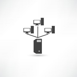 Computer Network Concepts vector