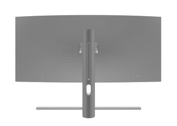 polygonal of modern thin frame display computer vector image