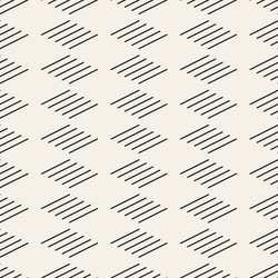 seamless pattern repeating geometric elements vector image