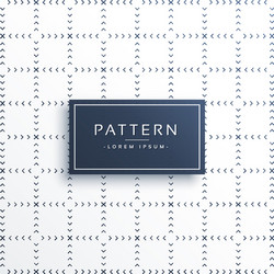 Abstract arrow style pattern background vector