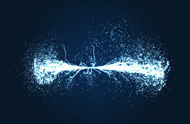 electricity lighting effects array dynamic vector image