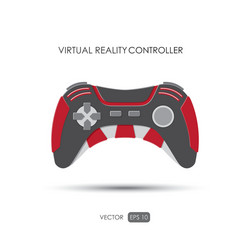 hand controller for virtual reality system vector image