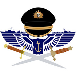Royal Navy Icon Vector Image