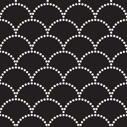 seamless pattern repeating geometric elements vector image