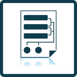 code map icon vector image