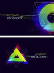 Dynamic Abstract Swirl Background vector image