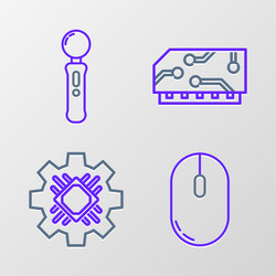 Set line computer mouse processor ram random vector