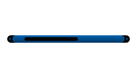 scroll bar slider ui horizontal vector image