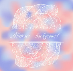 abstract colorful background with pattern vector image