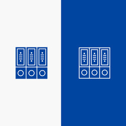 Files archive data database documents folders vector
